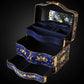 Handmade Vintage Exquisite High-end Three-layer Jewelry Storage Box