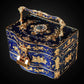 Handmade Vintage Exquisite High-end Three-layer Jewelry Storage Box