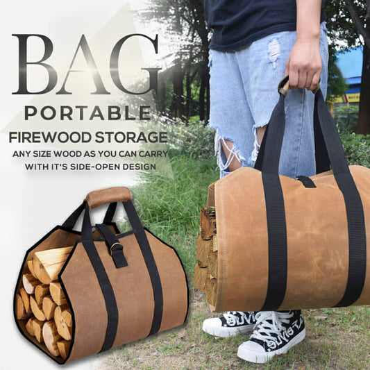 Neues Produkt-Tragbare Tasche zur Aufbewahrung von Brennholz