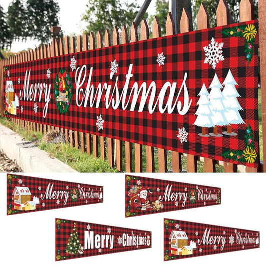 🎁 2023-Weihnachtsverkauf 🎁  Banner im Freien ziehen