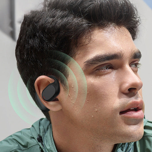🎧Ideales Geschenk - Kabelloser Bluetooth-Kopfhörer zum Aufhängen am Ohr