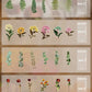 ✨Großformatige getrocknete Blumen Aufkleber Set💝