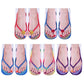 (Kaufen Sie 3 Sparen Sie 15%und kostenlosen Versand🔥) Frau Manicure Print Flip Flop Socken