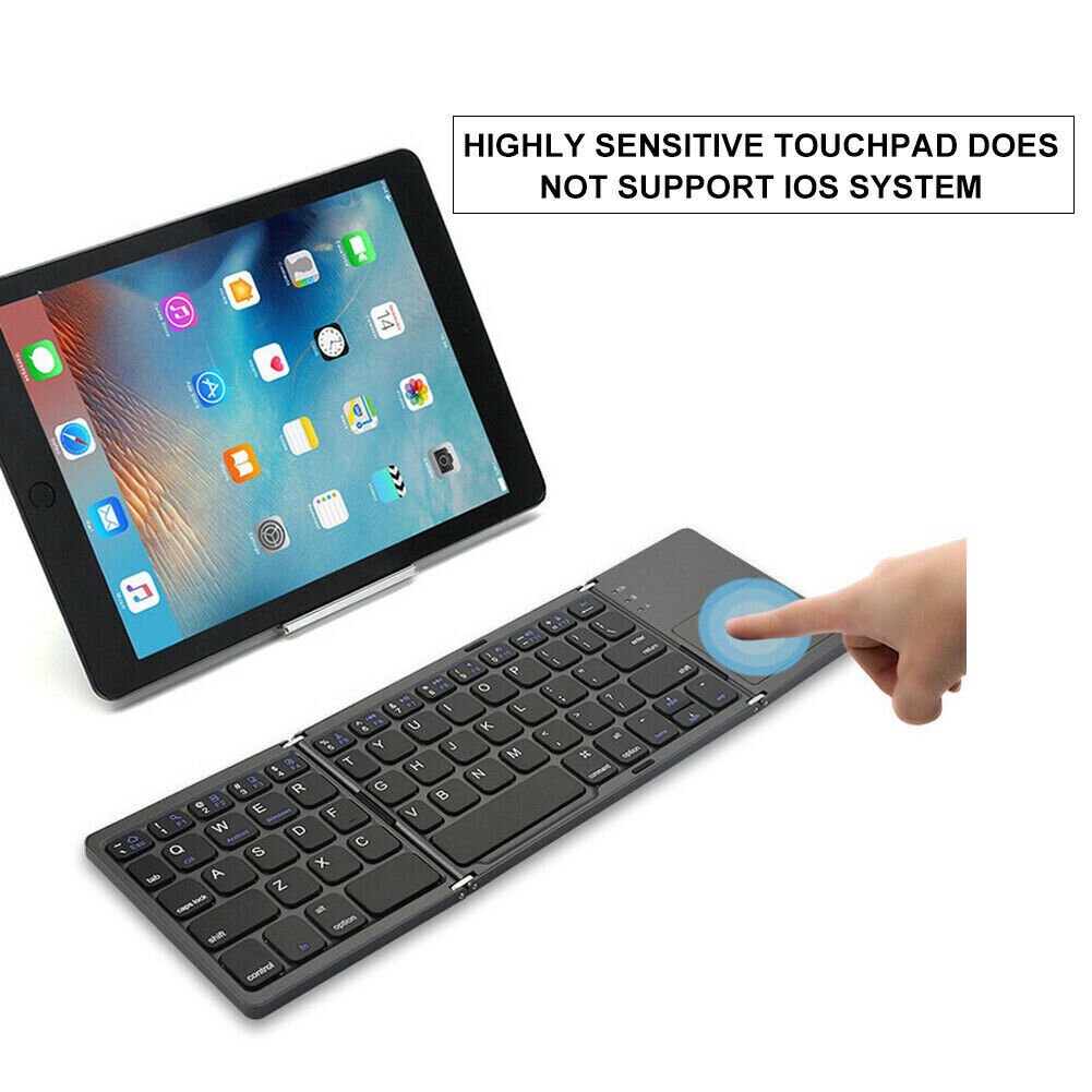 Faltbare, kabellose, tragbare Bluetooth-Tastatur