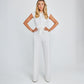Ärmelloses Set für Frauen - Weite, ärmellose Hose Slim Fit