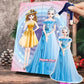 (🎁2023-Weihnachts-Hot-Sale🎁)Magnetische Prinzessin Dress Up Papierpuppe