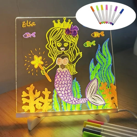 🎅Christmas Sale 70% OFF🎨LED Note Board🎁Buy 1 Get 7 Colour Pens For Free