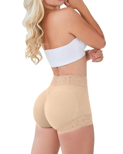 🎁✨Frauen Spitze Klassisch Täglich Tragen Body Shaper Hintern Lifter Panty Glättender Slip