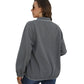 Color Contrast Plush Casual Coat?Buy 2 Automatic 10% Off & Free Shipping?
