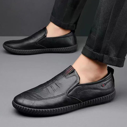 Business Casual Lederschuhe zum Hineinschlüpfen für Herren