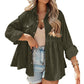 2023 Spring Corduroy Peplum Top