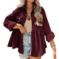 2023 Spring Corduroy Peplum Top
