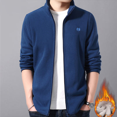 🎁【Ein warmes Geschenk im Winter】 Herrenleichter Full Reißverschluss Outdoor Casual Weiche Fleecejacke🎁
