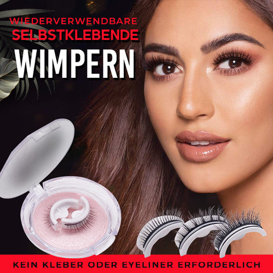 Wiederverwendbare selbstklebende Wimpern (49% RABATT)