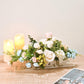 Klare Blumenvase aus Acryl