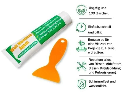 🔥Mehr kaufen und mehr sparen🔥👉Ungiftig👈Mittel zum Ausbessern von Wänden -49% Rabatt❤️