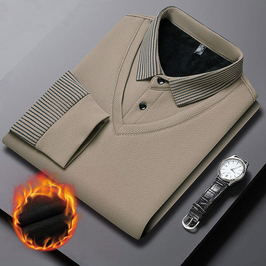 💥Kauf 2 kostenloser Versand💕Herren Revers Faux Zweiteiliges Strickhemd