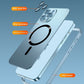 Magnetische Aufladung Aluminium Metall Bumper Matte Case Cover für iPhone