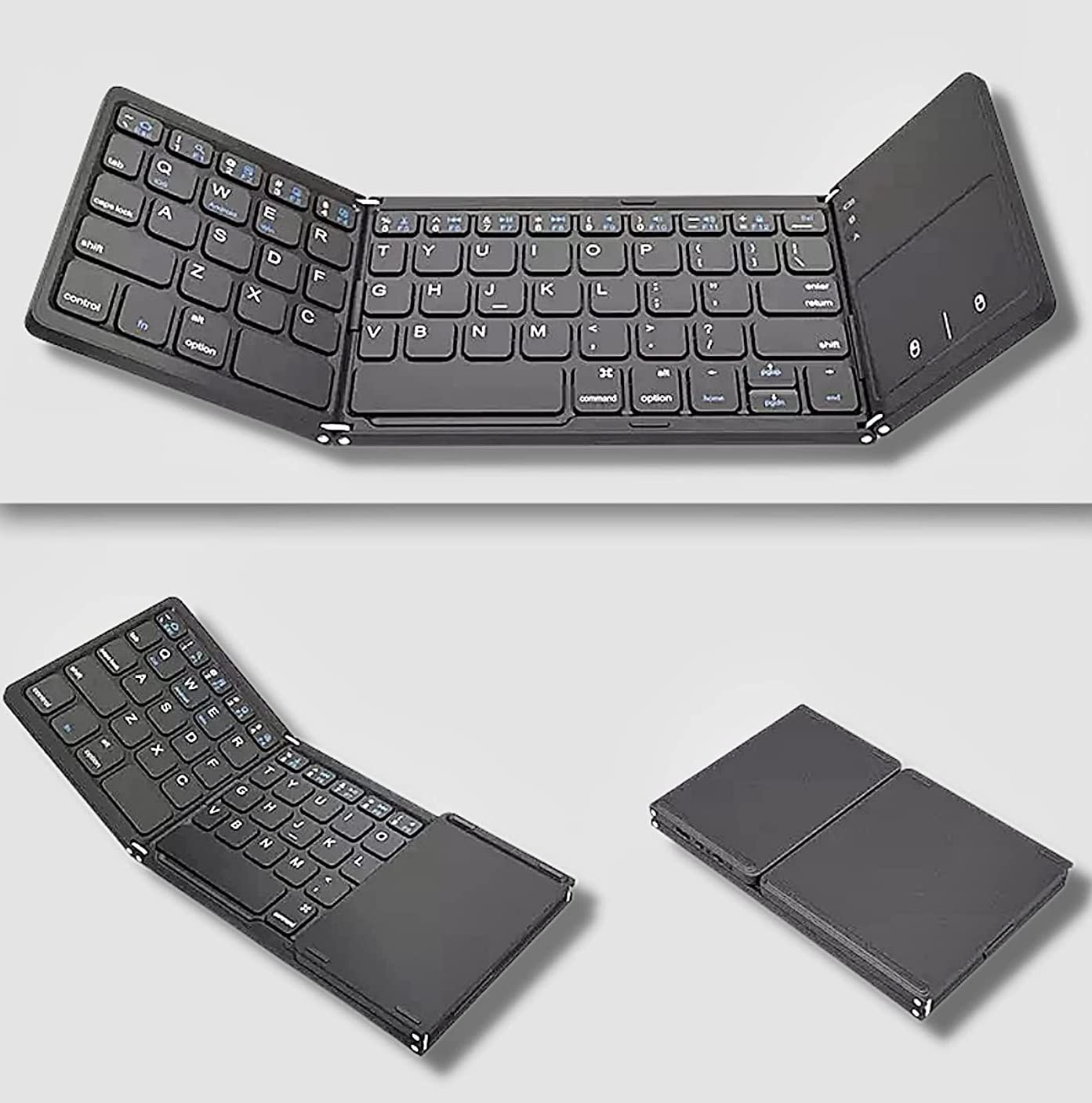 Faltbare, kabellose, tragbare Bluetooth-Tastatur