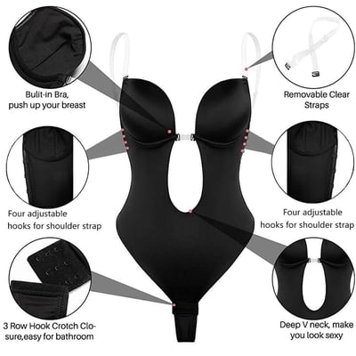 Rückenfreie Bodyshaper