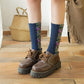 Vintage Socken mit Blumenstickerei