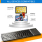 Faltbare, kabellose, tragbare Bluetooth-Tastatur