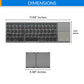 Faltbare, kabellose, tragbare Bluetooth-Tastatur