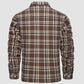 Winter Sale 49% Rabatt🔥Herren Sherpa Shirt Wollgefüttertes Flanellhemd Jacke