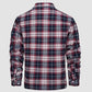 Winter Sale 49% Rabatt🔥Herren Sherpa Shirt Wollgefüttertes Flanellhemd Jacke