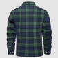 Winter Sale 49% Rabatt🔥Herren Sherpa Shirt Wollgefüttertes Flanellhemd Jacke