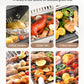 🎅Christmas grill：Portable Folding Stainless Steel Camping Grill Grate🎁
