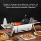 🎅Christmas grill：Portable Folding Stainless Steel Camping Grill Grate🎁