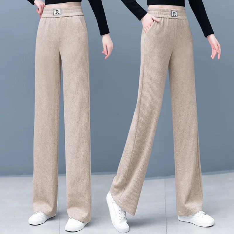 🔥Hot Sale 49% Rabatt🔥 High Waist Slim Fit Casual Draped Straight Leg Pants