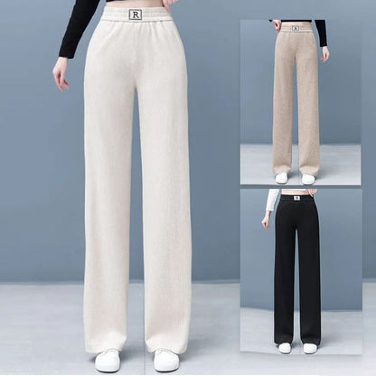 🔥Hot Sale 49% Rabatt🔥 High Waist Slim Fit Casual Draped Straight Leg Pants