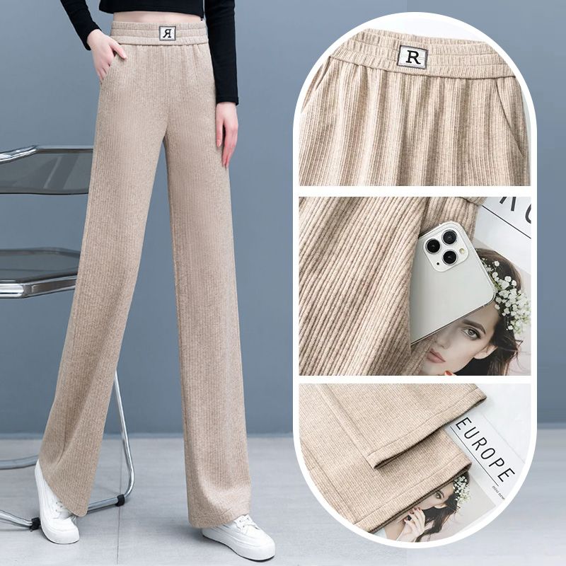 🔥Hot Sale 49% Rabatt🔥 High Waist Slim Fit Casual Draped Straight Leg Pants