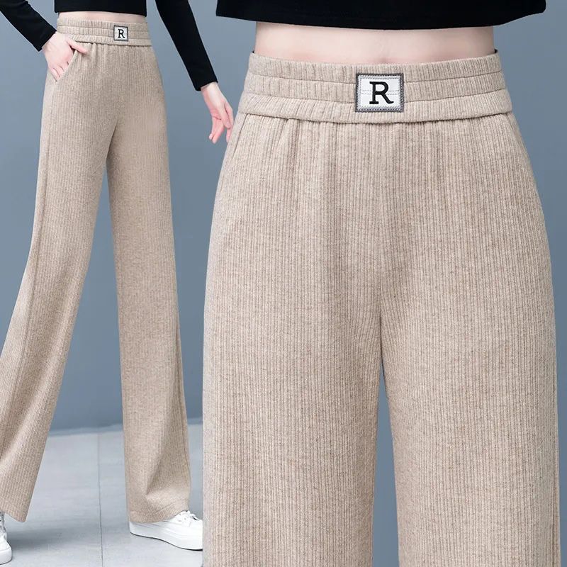 🔥Hot Sale 49% Rabatt🔥 High Waist Slim Fit Casual Draped Straight Leg Pants