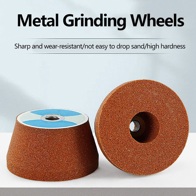 Ultra-Durable White Corundum Metal Grinding Wheel - Powerful Rust Removal and Smooth Grinding