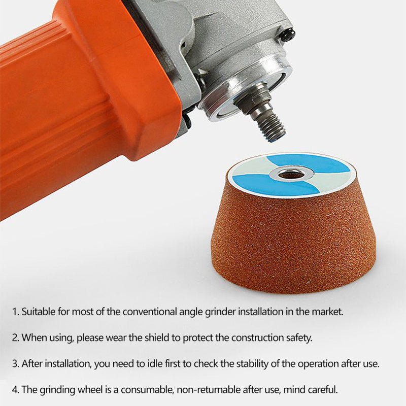 Ultra-Durable White Corundum Metal Grinding Wheel - Powerful Rust Removal and Smooth Grinding