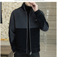 [bestes Geschenk] Herren Mode Stehkragen Plüschjacke