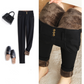 💃Ideales Geschenk für sie - Verdickte, warme, hoch taillierte, dehnbare, schwarze Skinny-Hose für Frauen