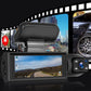 Dashcam mit 170° Weitwinkel und 1080p Doppelobjektiv