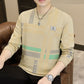 Herren Sweatshirt mit Rundhalsausschnitt, lässig und gemütlich
