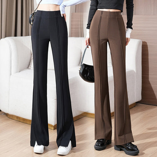 Stretchige Schlaghosen mit hoher Taille für Frauen (50% OFF)