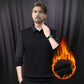 💥Kauf 2 kostenloser Versand💕Herren Revers Faux Zweiteiliges Strickhemd